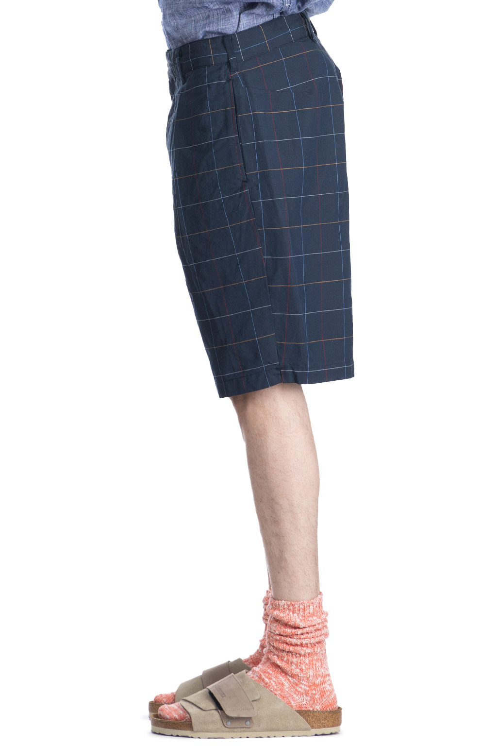 Engineered Garments - Sunset Short - Navy CL Windowpane
